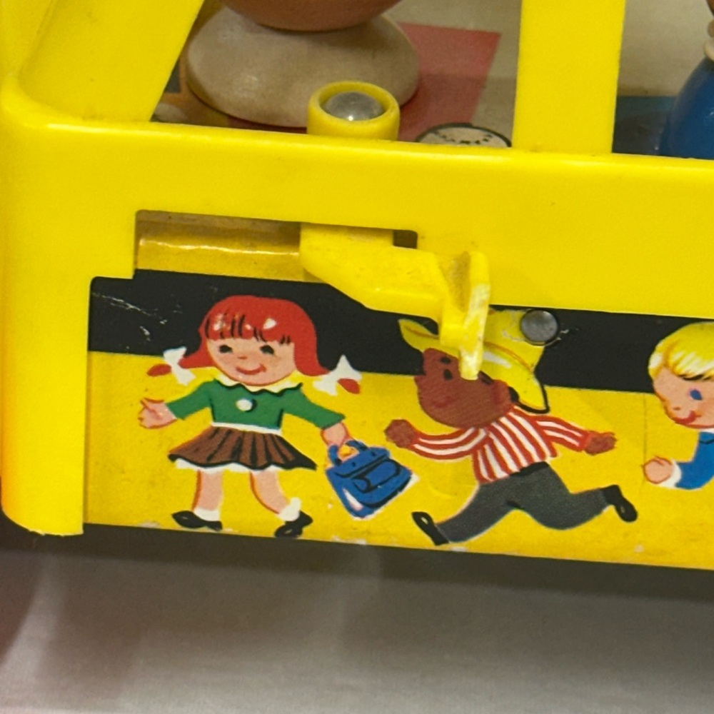 Vintage Fisher Price School Bus - Picture 5 of 10